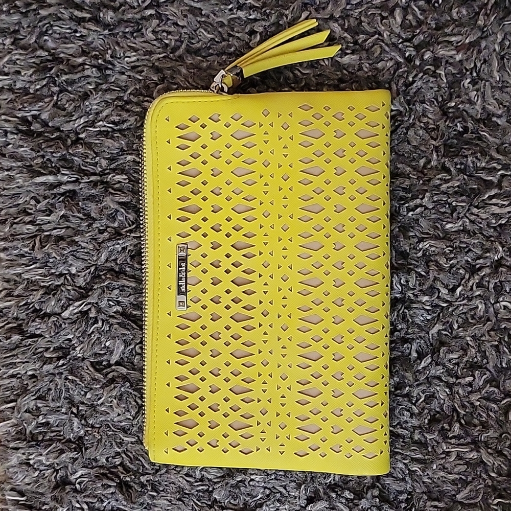 Stella & Dot Citrine Double Clutch